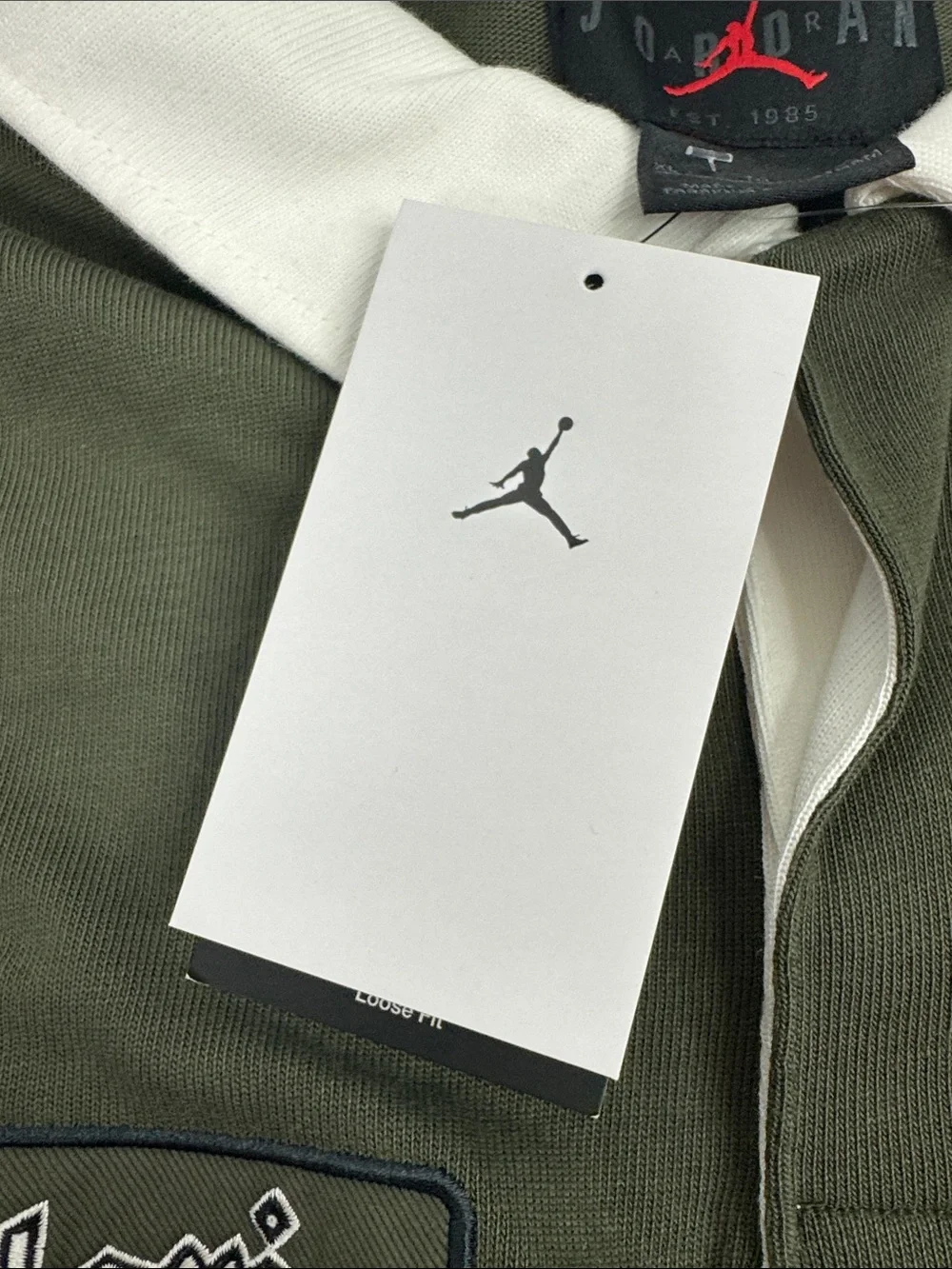 Jordan olive green